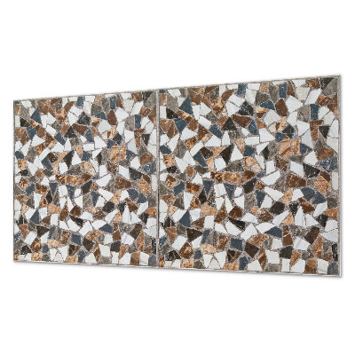 Pvc wandpaneel Mozaïek met verschillende vormen