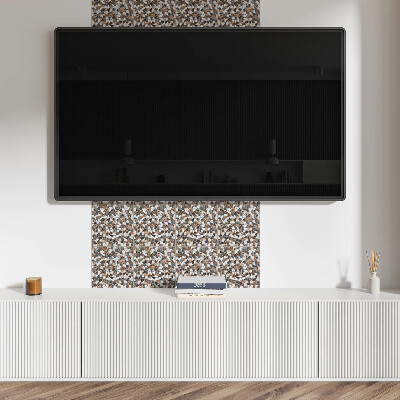 Pvc wandpaneel Mozaïek met verschillende vormen