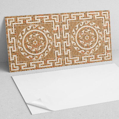 Vinyl wandbekleding Mozaïek met een cirkelvormig patroon