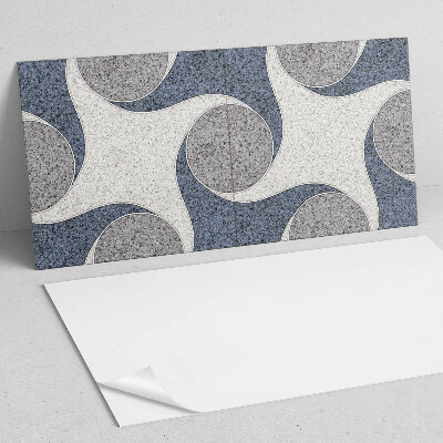 Vinyl wandbekleding Abstract mozaïekpatroon