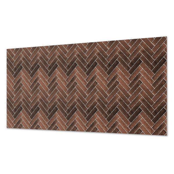 Pvc wandpaneel Visgraat houtpatroon