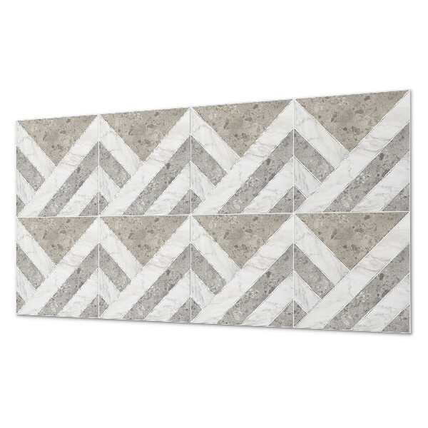 Pvc wandpaneel Geometrisch patroon in tegels