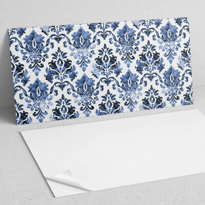 Vinyl wandbekleding Bloemenpatroon in barokstijl