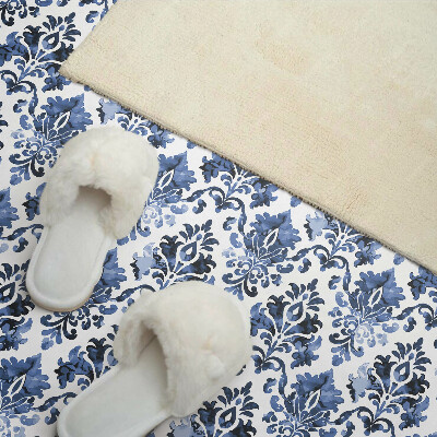 Vinyl wandbekleding Bloemenpatroon in barokstijl