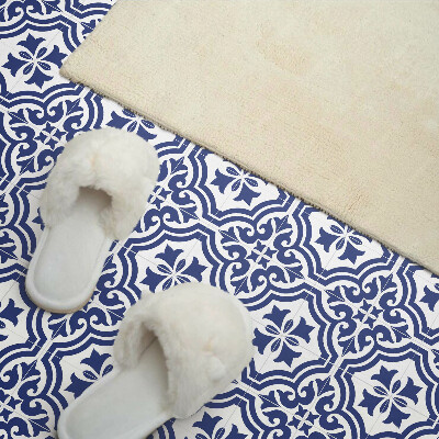 Vinyl wandpaneel Plantenpatroon in tegels