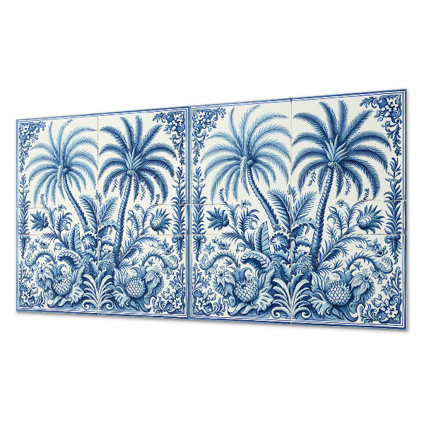 Vinyl wandpaneel Tropisch plantenpatroon