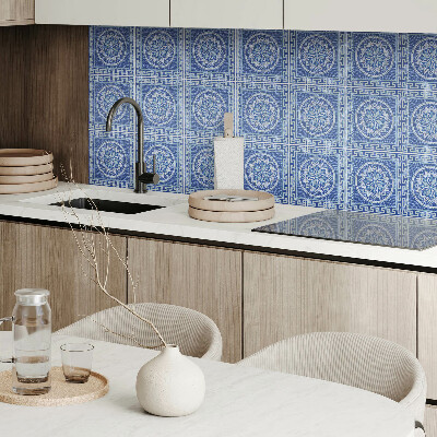 Pvc wandpaneel Mozaïek bloemenpatroonontwerp