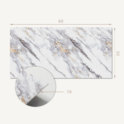 Vinyl wandbekleding Elegant marmerpatroon