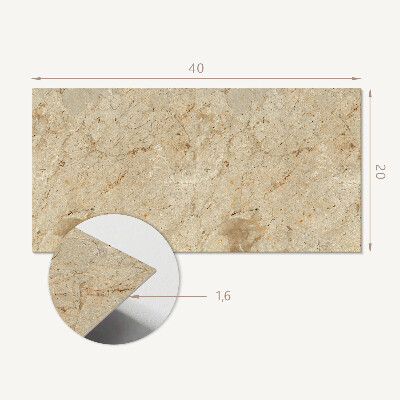 Vinyl wandpaneel Natuursteenpatroon