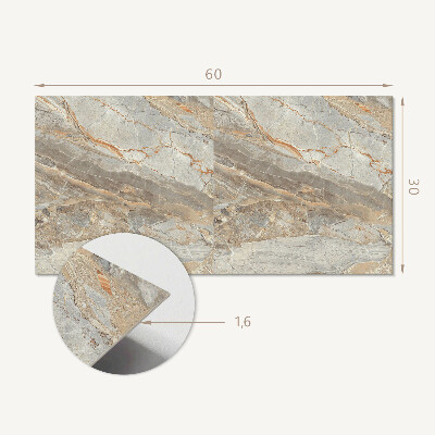 Vinyl wandbekleding Geaderd marmerpatroon