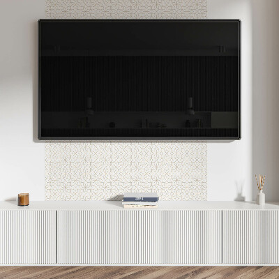 Pvc wandpaneel Geometrisch bloemenpatroon