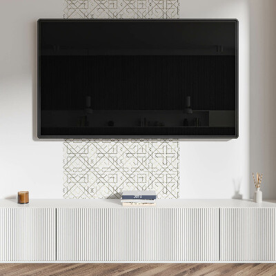 Vinyl wandpaneel Geometrisch lijnenpatroon