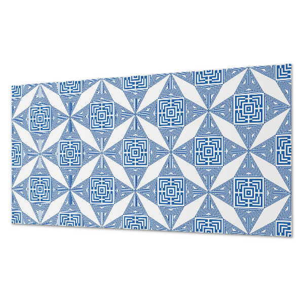 Vinyl wandbekleding Geometrisch rasterpatroon