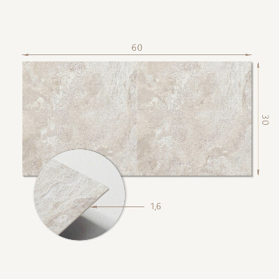 Vinyl wandbekleding Natuursteenpatroon