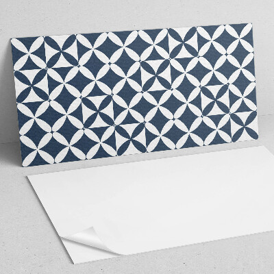 Vinyl wandpaneel Geometrisch bloemenpatroon