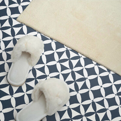 Vinyl wandpaneel Geometrisch bloemenpatroon