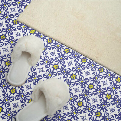 Vinyl wandbekleding Patroon met bloemmotieven