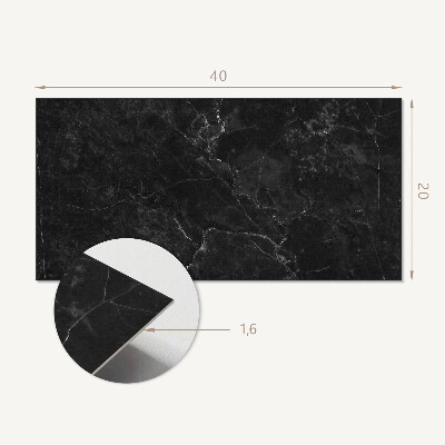 Vinyl wandpaneel Geaderd marmerpatroon