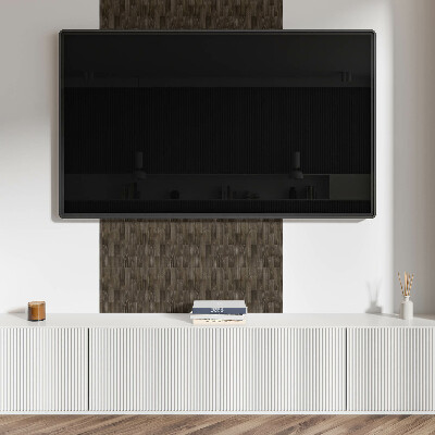 Vinyl wandbekleding Houten plankpatroon