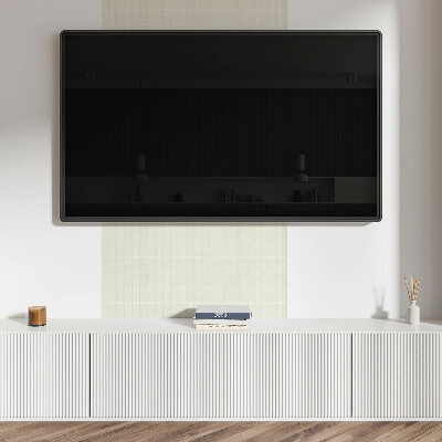 Vinyl wandbekleding Rechthoekige tegels in een raster