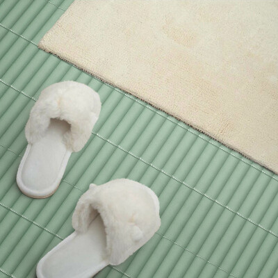 Pvc wandpaneel Patroon van rechte pijpen in de lay-out