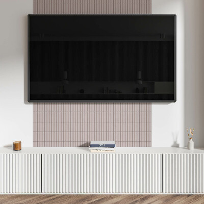 Vinyl wandbekleding Textuur met parallelle strepen