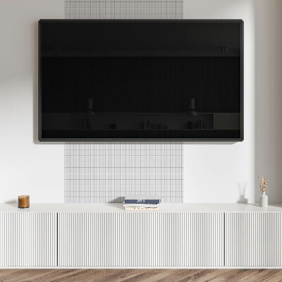 Vinyl wandpaneel Gladde, rechthoekige mozaïek