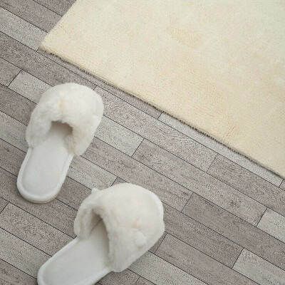 Vinyl wandbekleding Houtkleurige planken