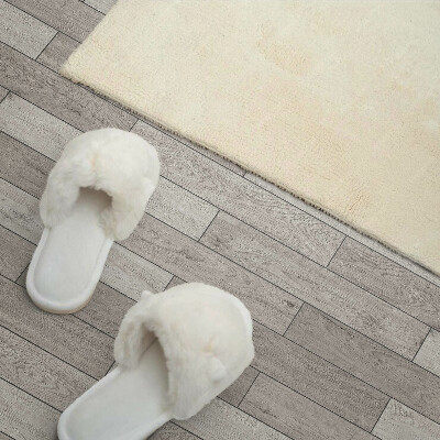 Vinyl wandbekleding Houtkleurige planken