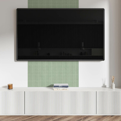 Vinyl wandpaneel Rechthoekige tegels in een raster