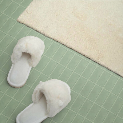 Vinyl wandpaneel Rechthoekige tegels in een raster