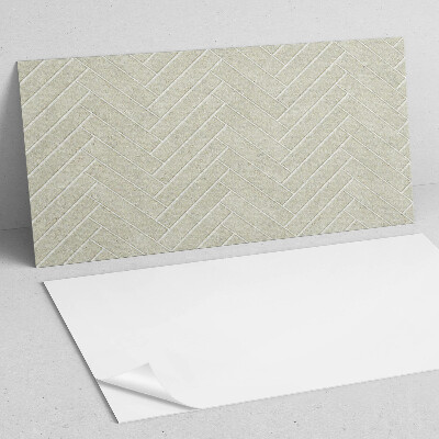 Vinyl wandpaneel Visgraatpatroon