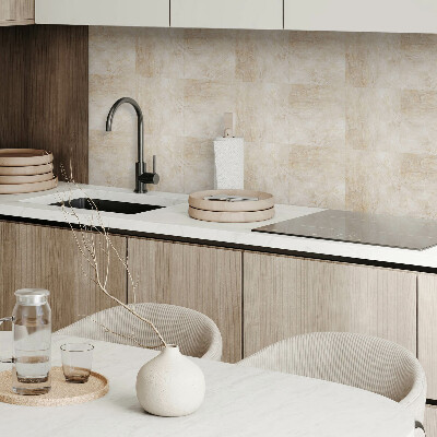 Vinyl wandpaneel Natuursteenpatroon