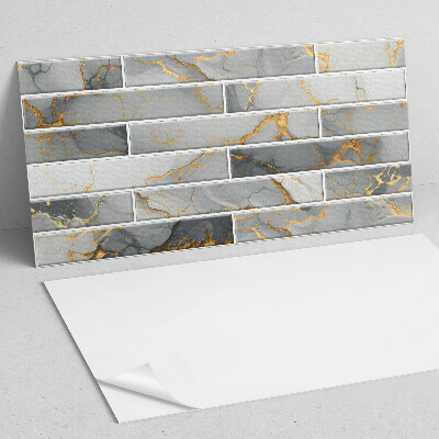 Vinyl wandbekleding Elegant marmerpatroon