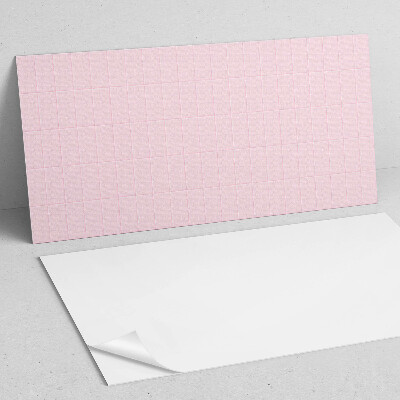 Vinyl wandpaneel Gladde tegels in een raster