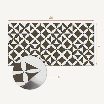 Pvc wandpaneel Abstract geometrisch patroon