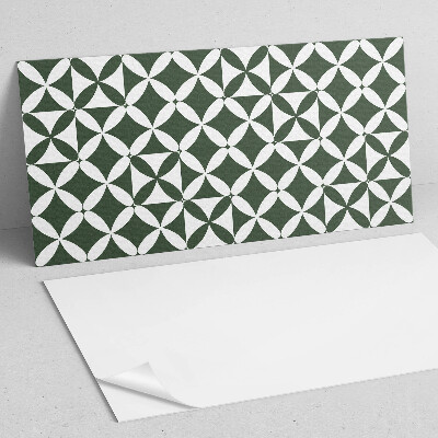 Vinyl wandbekleding Geometrisch dambordpatroon