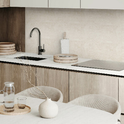 Vinyl wandbekleding Natuurlijke lichte steen