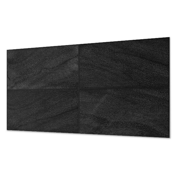 Vinyl wandbekleding Donkere stenen platen