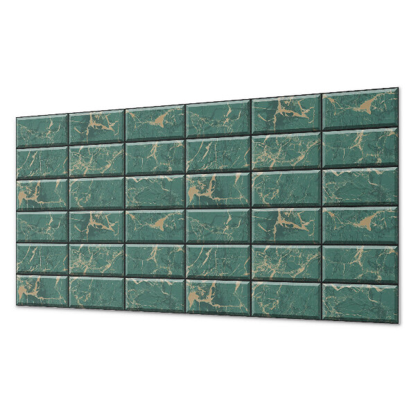 Vinyl wandbekleding Marmeren tegelpatroon