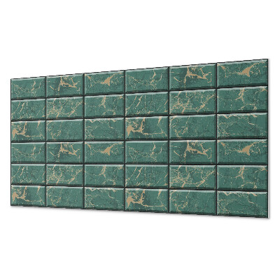 Vinyl wandbekleding Marmeren tegelpatroon