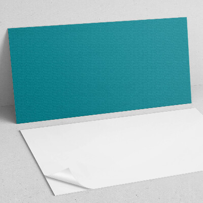 Vinyl wandbekleding Kleur Turquoise