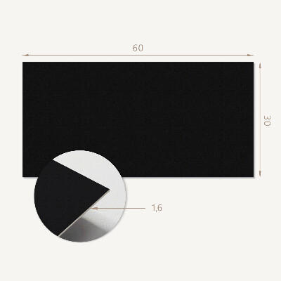 Pvc wandpaneel Kleur Zwart