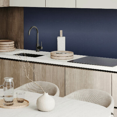 Vinyl wandpaneel Kleur: donker marineblauw