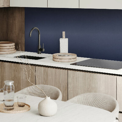 Vinyl wandpaneel Kleur: donker marineblauw