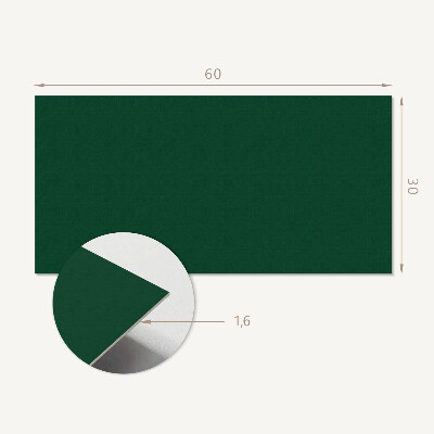 Pvc wandpaneel Kleur Donkergroen