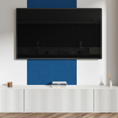 Vinyl wandbekleding Kleur Blauw