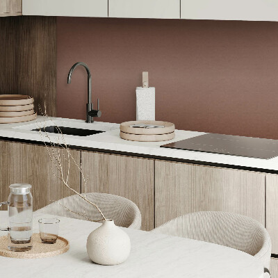 Vinyl wandpaneel Kleur Bruin