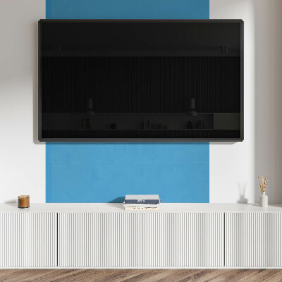 Vinyl wandpaneel Kleur Blauw
