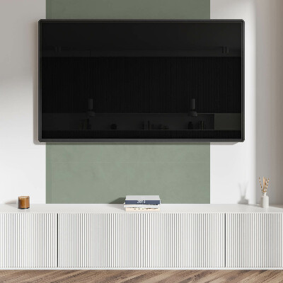 Pvc wandpaneel Grijsgroene kleur